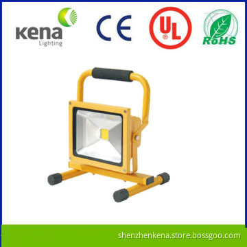 2013 New 10W Rechargeable LED Flood Light with USB, Car Adaptor with Bridgelux Chip and Meanwell Driver CE&SAA&RoHS